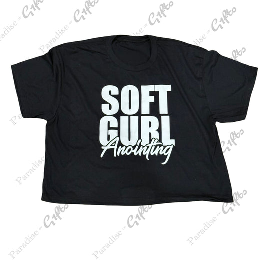 BLK Crop Tees
