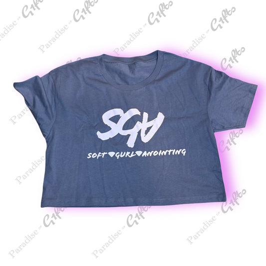 S G A Crop Tees