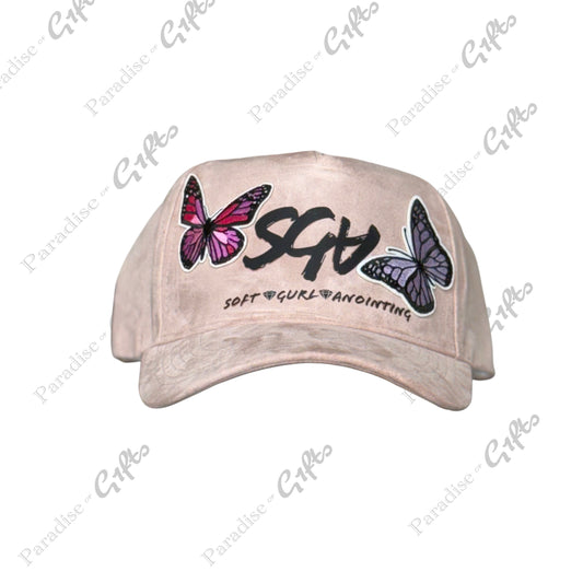S G A BUTTERFLY Suede Hat